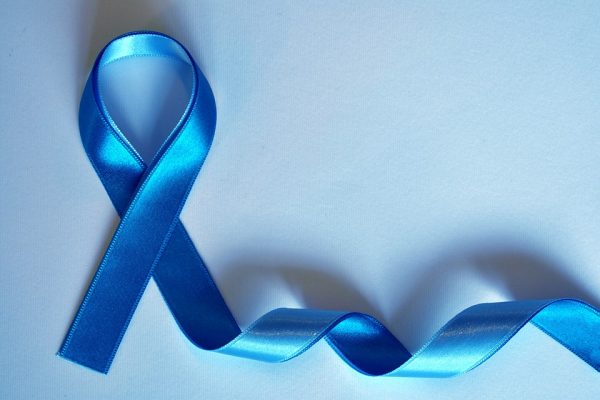 Rectal cancer blue ribbon