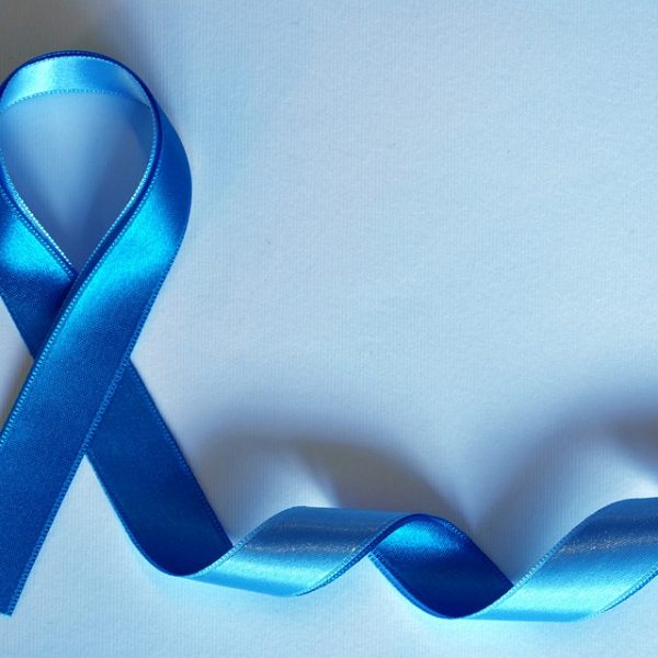 Rectal cancer blue ribbon