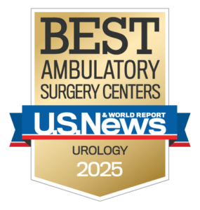 A U.S. News & World Report Best Ambulatory Surgery Center!